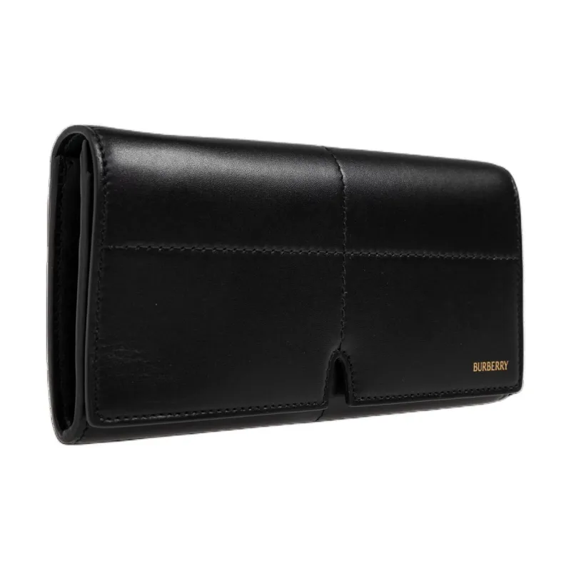 Burberry Logo lettering Leather Wallet-1