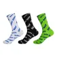 True White/Jet Black/Grass Green (3 Pack)