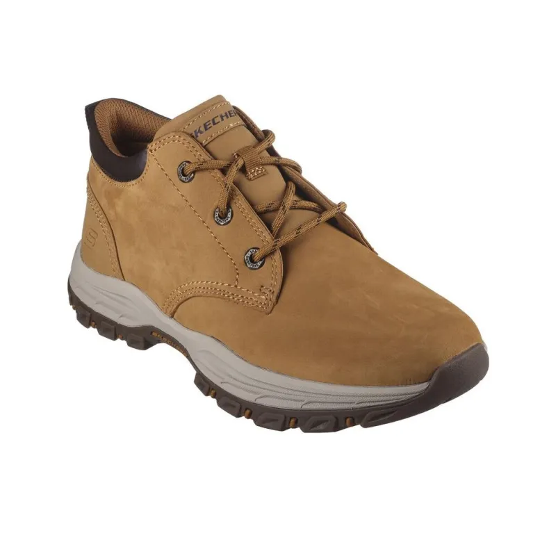 Skechers Relaxed Fit Anti Slip Wear Resistant Low Top Casual Shoes Men's Brown-3