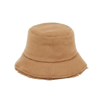 MaxMara Camel Hair Bucket Hats Women's Camel