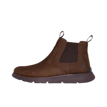 Skechers Short Chelsea Boots Men's Chocolate
