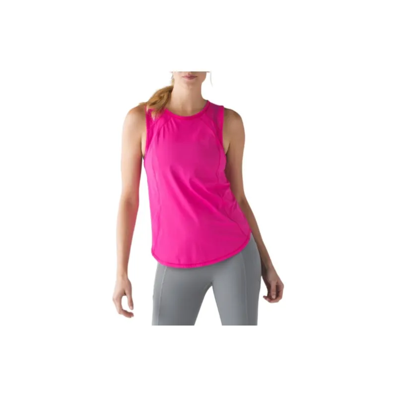 Lululemon Tank Tops Women's Rose Red-1