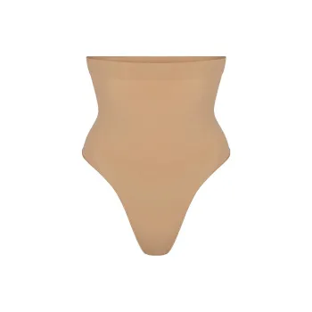 SKIMS SEAMLESS SCULPT HIGH-WAISTED THONG Underpants Women's Ochre/Ochre