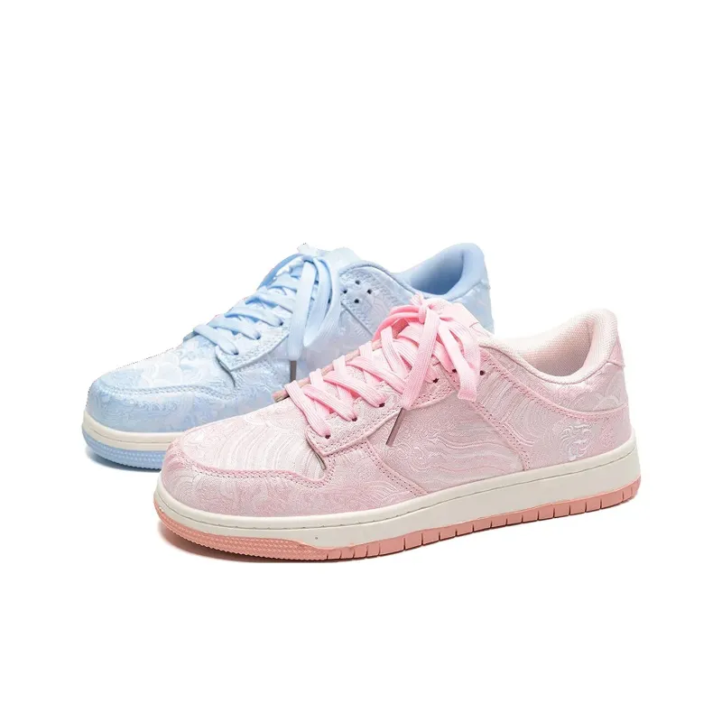 SHUXIAOBEI Anti-Slip Wear-Resistant Low-Top Skateboard Shoes Unisex-25