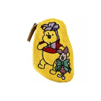 Disney Polyester Coin Purses Key Pouches Regular Women's Yellow