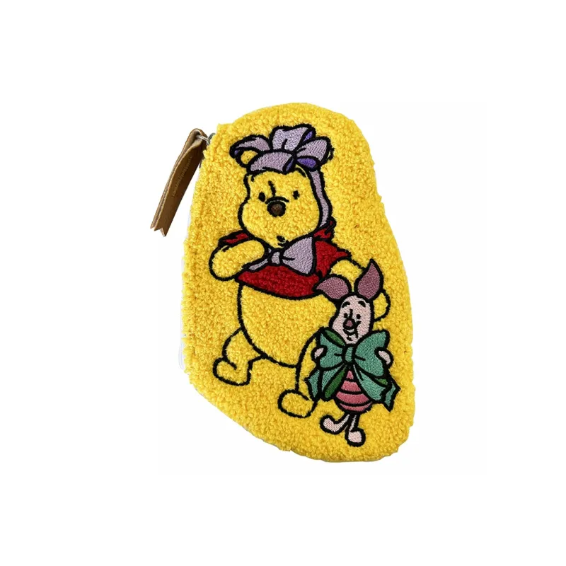 Disney Polyester Coin Purses Key Pouches Regular Women's Yellow-0