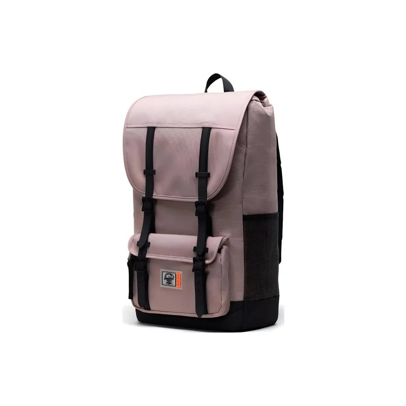 Herschel Recycled Fabric Backpack Regular Unisex Gray Rose-2