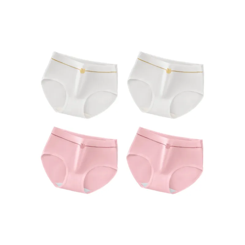 PLANDOO Underpants Women's 4 Pack-12