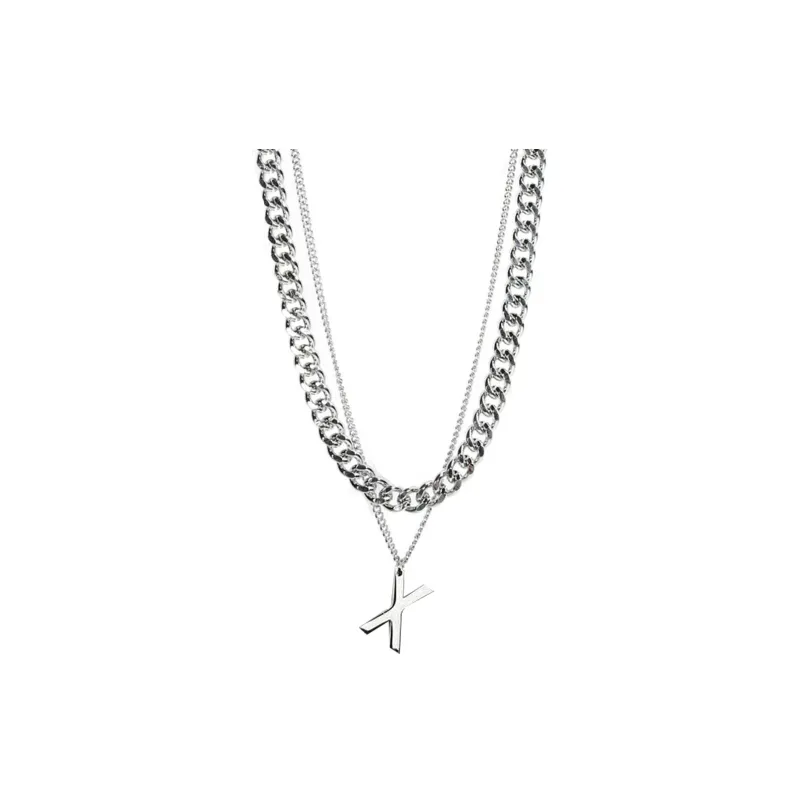 IOTS Silver Plated Necklaces Unisex-27