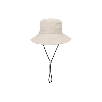 GANNI Logo embroidered Denim Bucket Hat