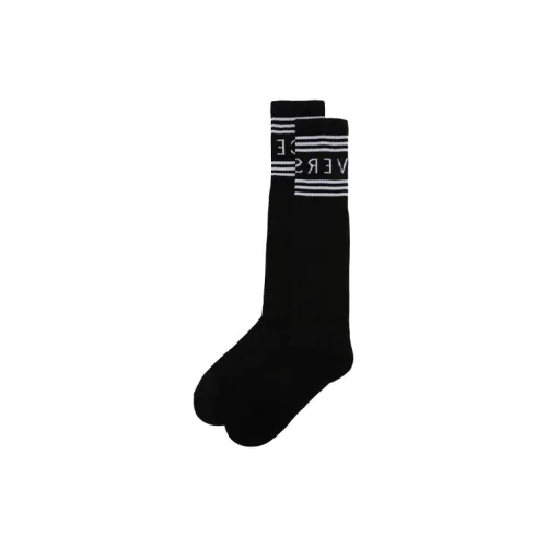 FANSIZHE Mid Calf Socks Men's Black