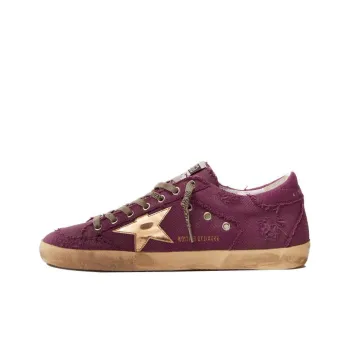 Golden Goose Super-Star Penstar Lab Stylish Skateboarding Shoes Women's Purple