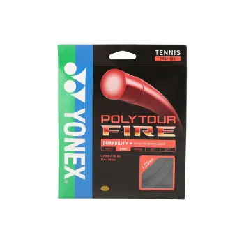 YONEX Tennis Racket Strings Polyester 12m Black