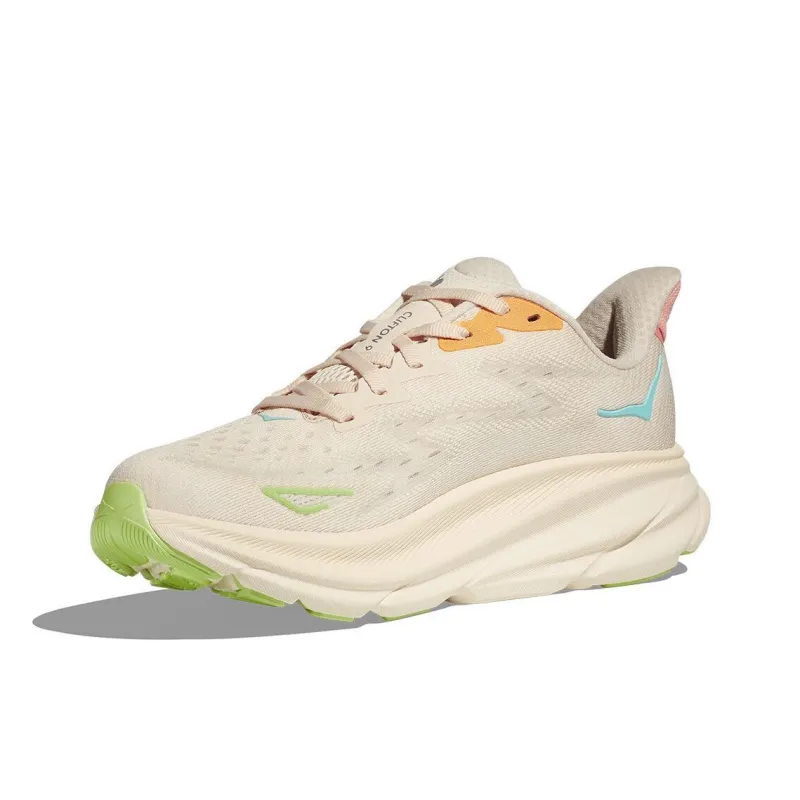 HOKA ONE ONE Clifton 9 Wide 'Vanilla Astral' Women's-1