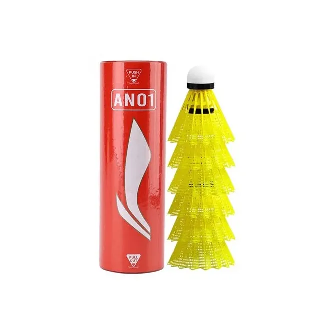 LiNing Nylon Shuttlecock 6 Pack Nylon Everyday Shuttlecocks-4