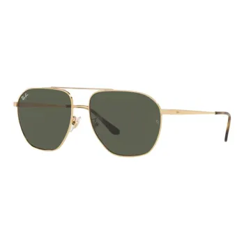 RayBan Metal Aviator Sunglasses Unisex Gold