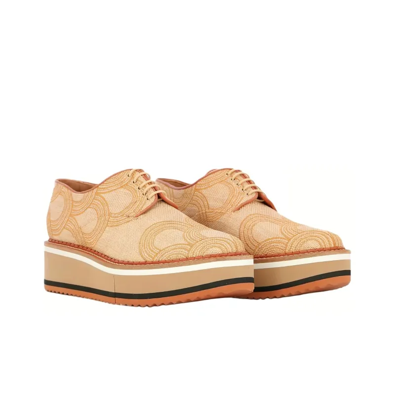 CLERGERIE Baxter Low-Top Casual Shoes Women's Light Gold-2