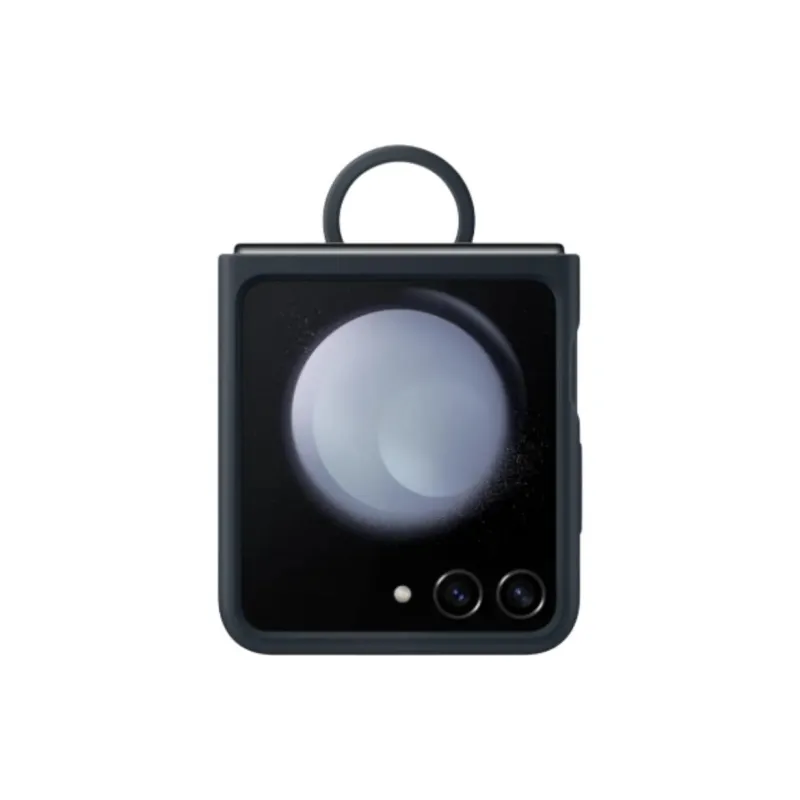 SAMSUNG Silicone Material Impact-Resistant Abrasion-Resistant Ring-Style Phone Cases For Galaxy Z Flip5/Galaxy Z Flip4-2