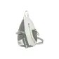 Gray White with Checkerboard Charm