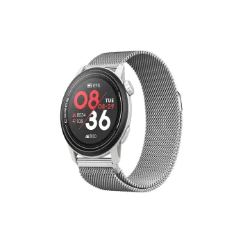 FZRT COROS Compatibility Watch Band Stainless Steel Metal Beige Blue Magnetic Steel Band Metal