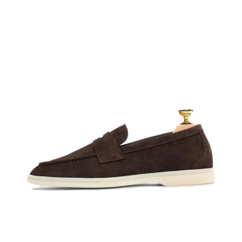SCAROSSO Luciana Almond Toe Loafers Women's-0