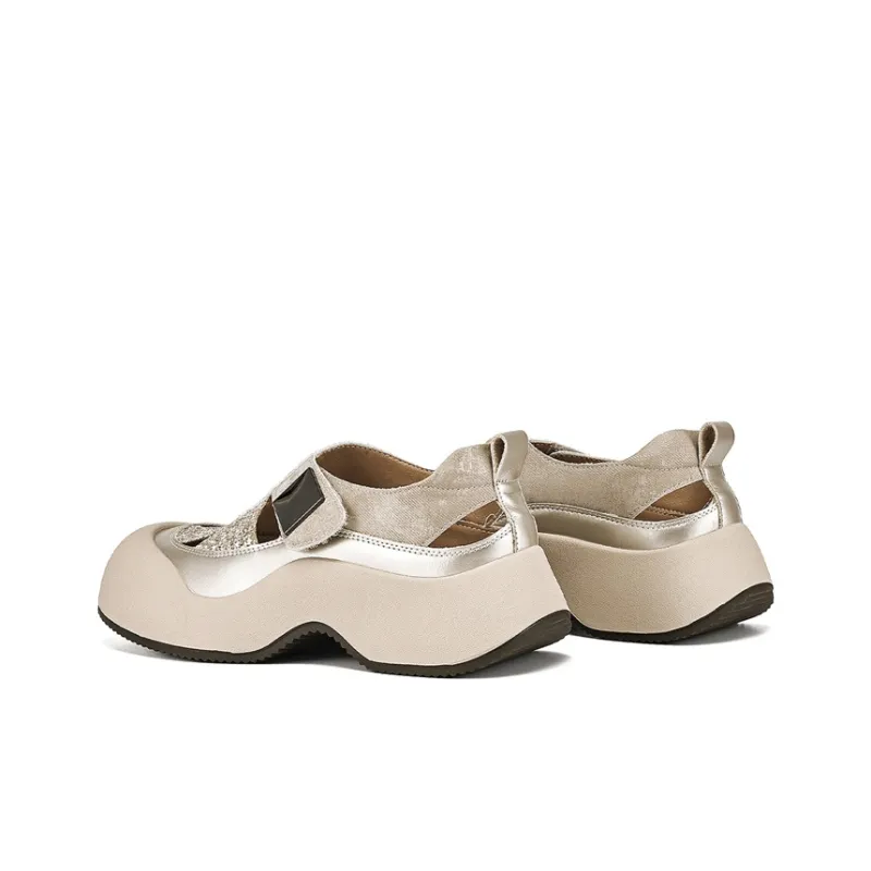 DAPHNE Beach Sandals Women's Champagne/Pink/Khaki-2