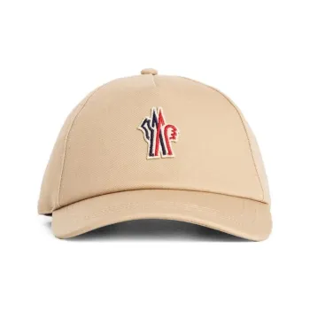 Moncler Grenoble Logo Embroidered Baseball Cap