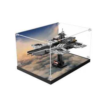 LIGHT YOUR BRICKS LeiYiBai Compatibility Building Block 76295 The Avengers Sky Battleship Storage Box Model Accessories