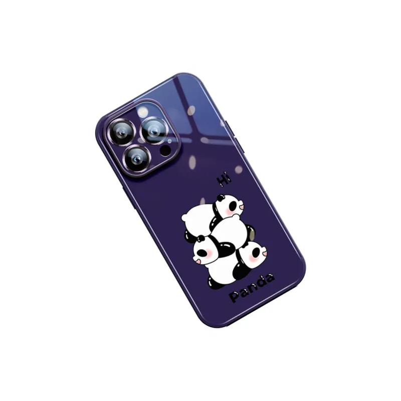 Sen Dog Glass Material Tide Brand Phone Cases Suitable For Apple 15Promax/Pro/Plus/14/13/12-22