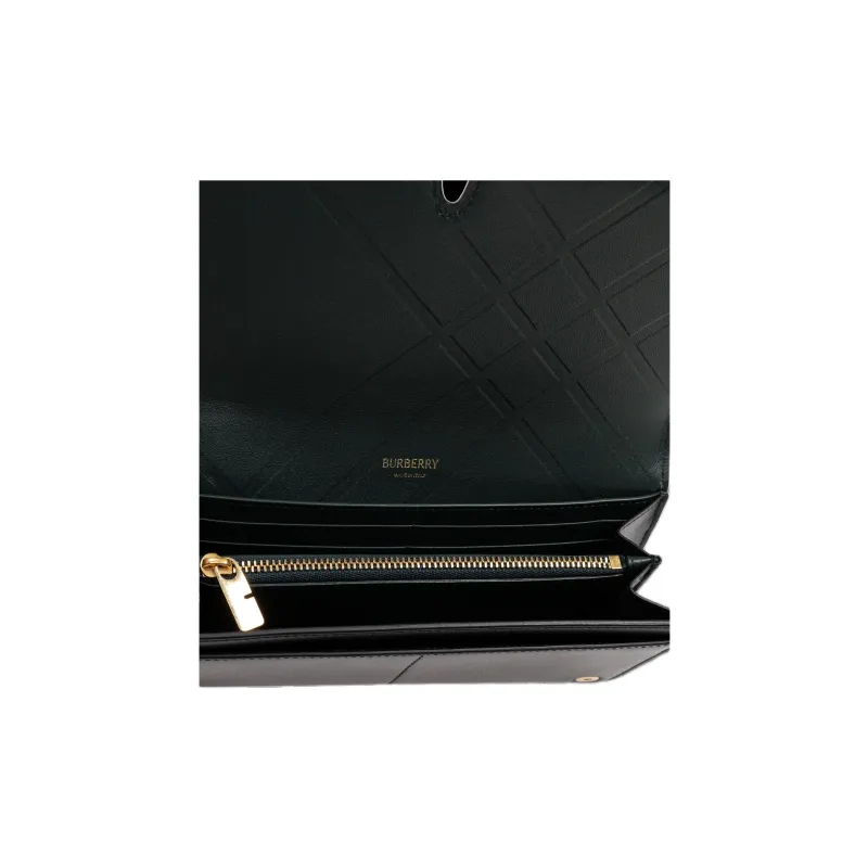 Burberry Logo lettering Leather Wallet-3