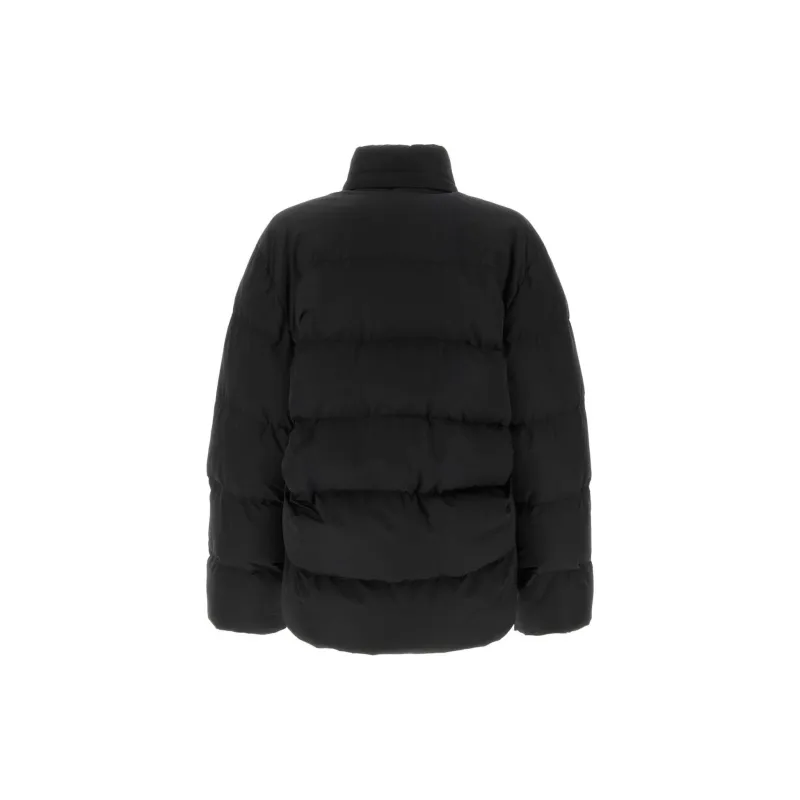 Balenciaga Zip Up Long Sleeved Down Jacket-1