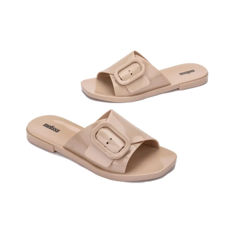 Melissa Slide Slippers Women's Black/Green/Beige/Brown-8