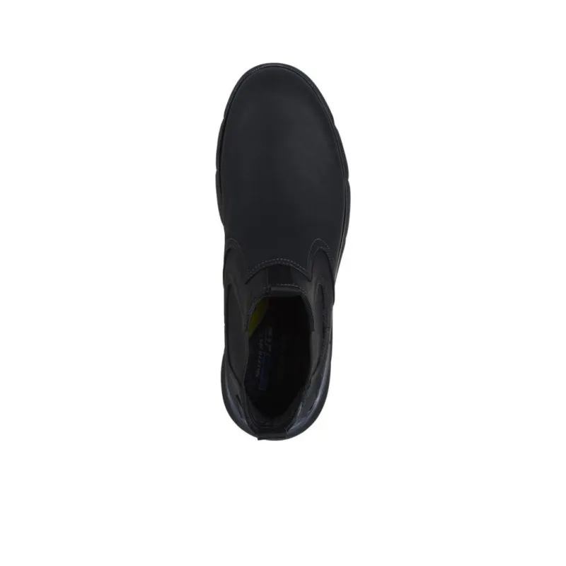 Skechers Short Chelsea Boots Men's Black-3