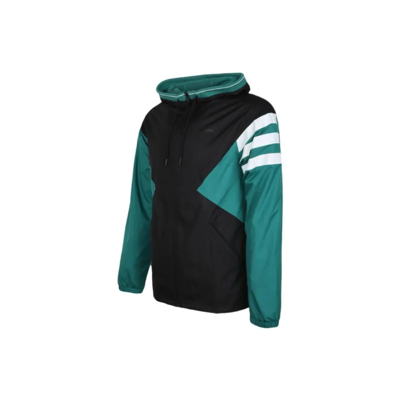 Adidas Jackets Men Black Green-2