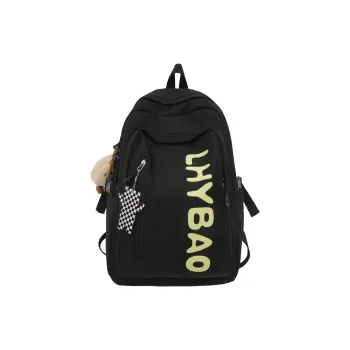 BALANG Nylon Backpack Regular Women's Black/White/Pink/Yellow/Blue