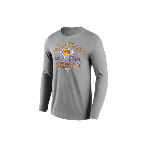 NBA Los Angeles Lakers T-Shirts Men Gray