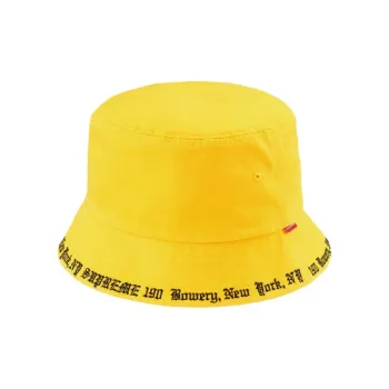 Supreme Embroidered Brim Crusher