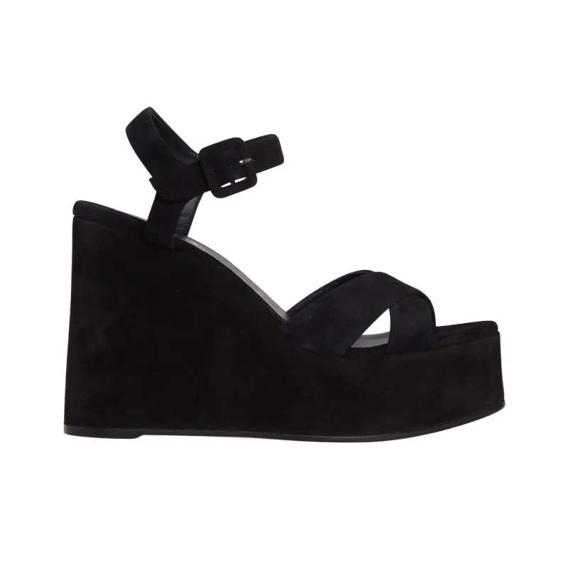 CL LUBOTING Supramariz One Strap Sandals Women's Black-1