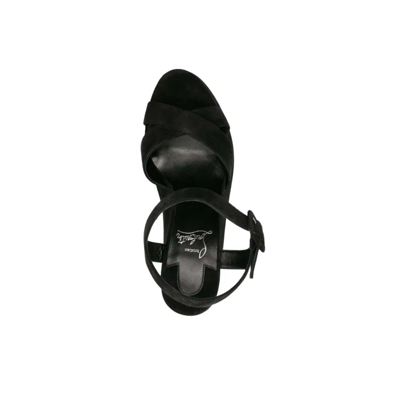 CL LUBOTING Supramariz One Strap Sandals Women's Black-4