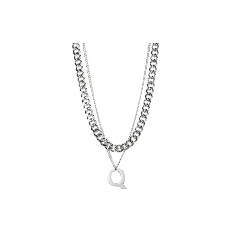 IOTS Silver Plated Necklaces Unisex-15