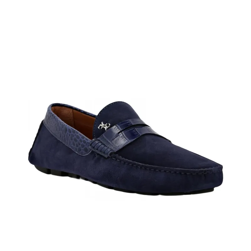 Billionaire Loafers Men's Dark Blue-2