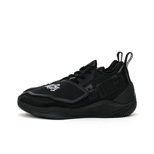 NICEID Basketball Shoes Men Mid-Top Black