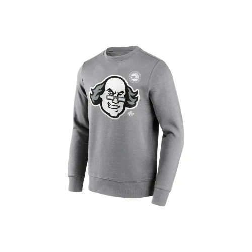 NBA Philadelphia 76ers Sweatshirts Men Gray