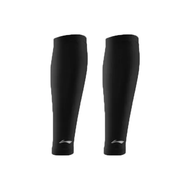 LiNing Basketball Running Leg Guards Breathable And Protective Black-2