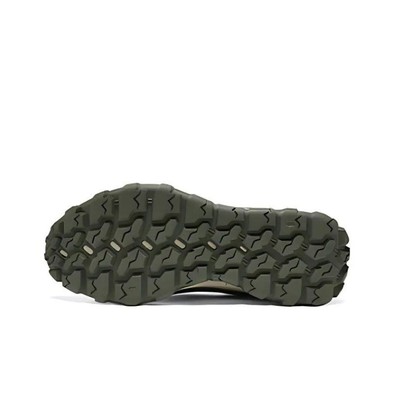 Skechers OUTDOOR Cushioned Slip Resistant Low Top Casual Running Shoes Men's Olive Green-5