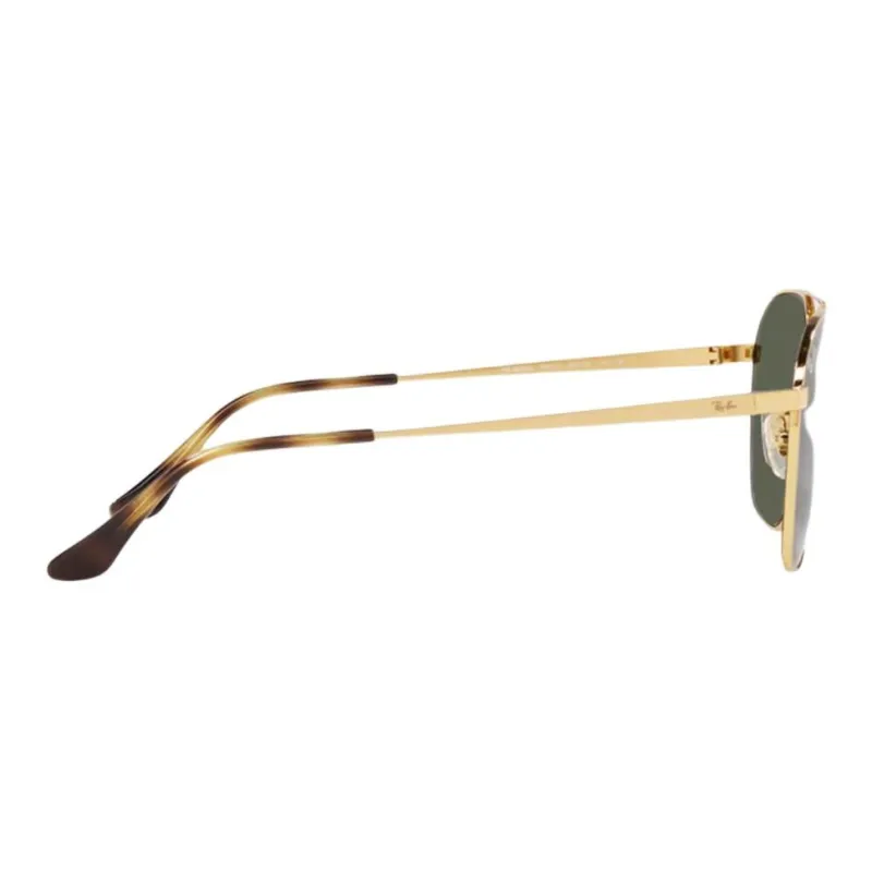 RayBan Metal Aviator Sunglasses Unisex Gold-2