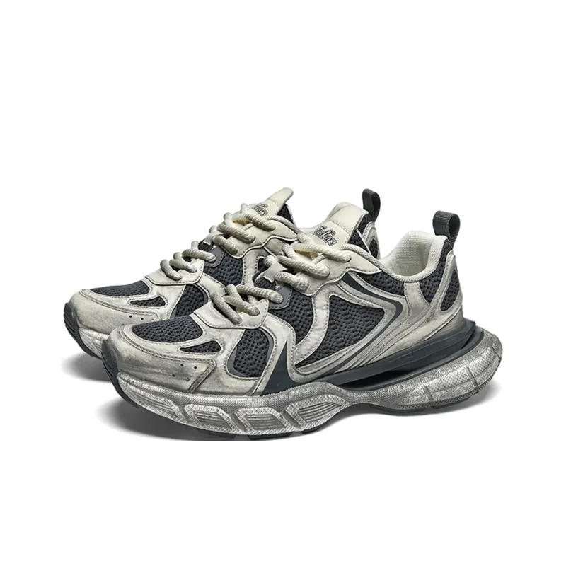 TCELLARS Cushioning, Abrasion Resistant, Breathable, Lightweight, Height Increasing Low Top Chunky Sneakers Unisex-1