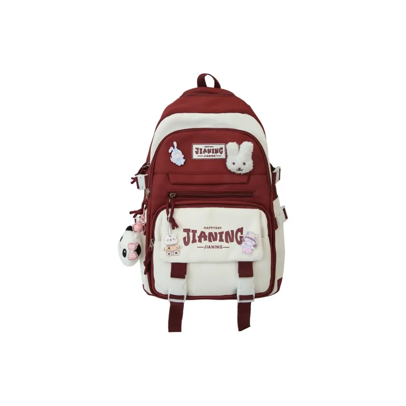 Deli Bear Nylon Backpack Regular Unisex Multicolor-4