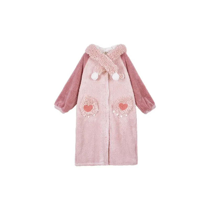 GUKOO Women's Bath Robes-1