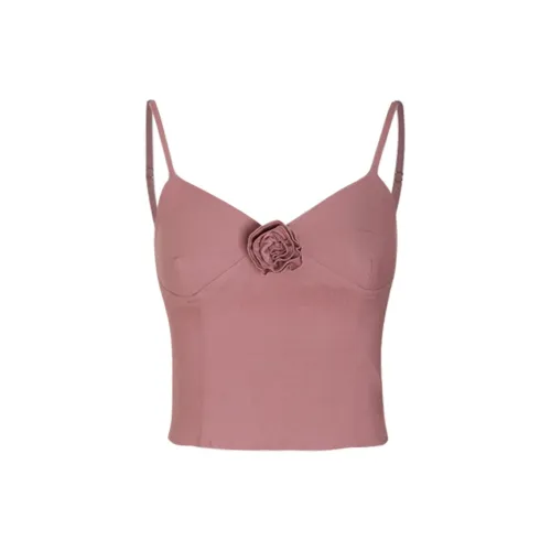 Little pull Camisoles Women's Rose Pink